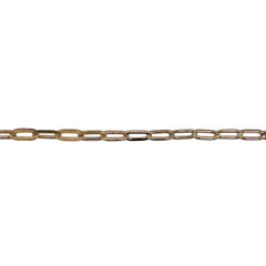 Losolo Chain 5x2.5mm 18K Gold Plated