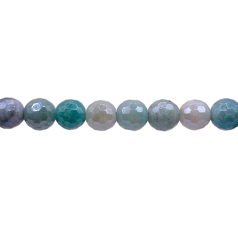 8mm Round Cut Amazonite Shine