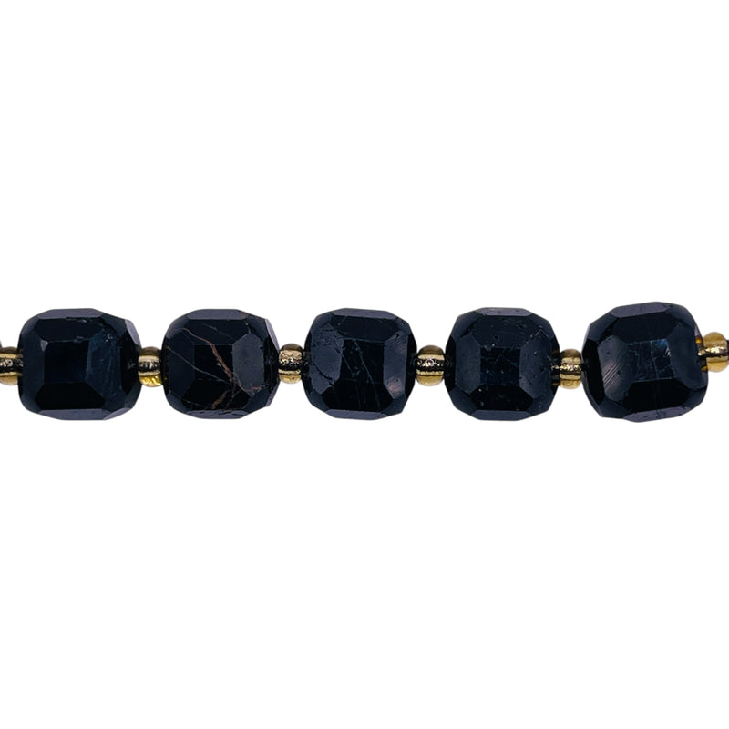 8mm Cube Black Tourmaline
