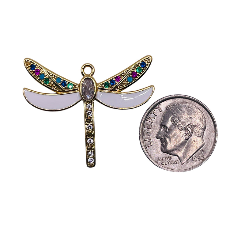 25mm Dragonfly Charm