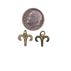 11x10mm Aries Zodiac Charm