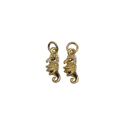 15x6mm Seahorse Charm