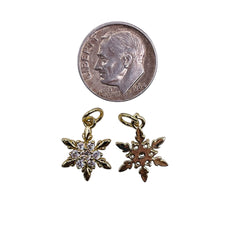 14x11mm Snowflake Charm