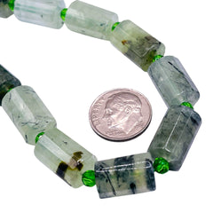 13x10mm Cylinder Prehnite