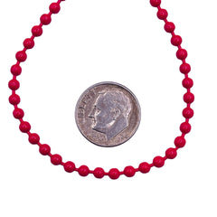 Losolo 3mm Ball Chain Stainless Steel Chain Fuchsia