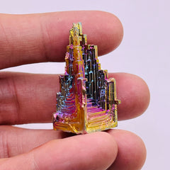 Rainbow Bismuth Crystal