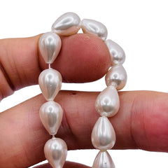 11x8mm Tear Drop Shell Pearl