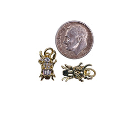 14x9mm Beetle Charm