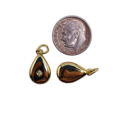 16x10mm Teardrop Charm