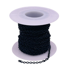 Losolo 2.6mm Stainless Steel Chain Black