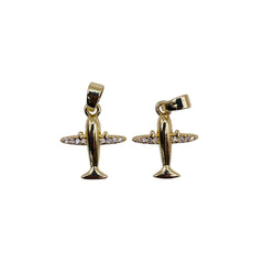 15x13mm Plane Charm