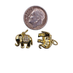 13x11mm Elephant Charm