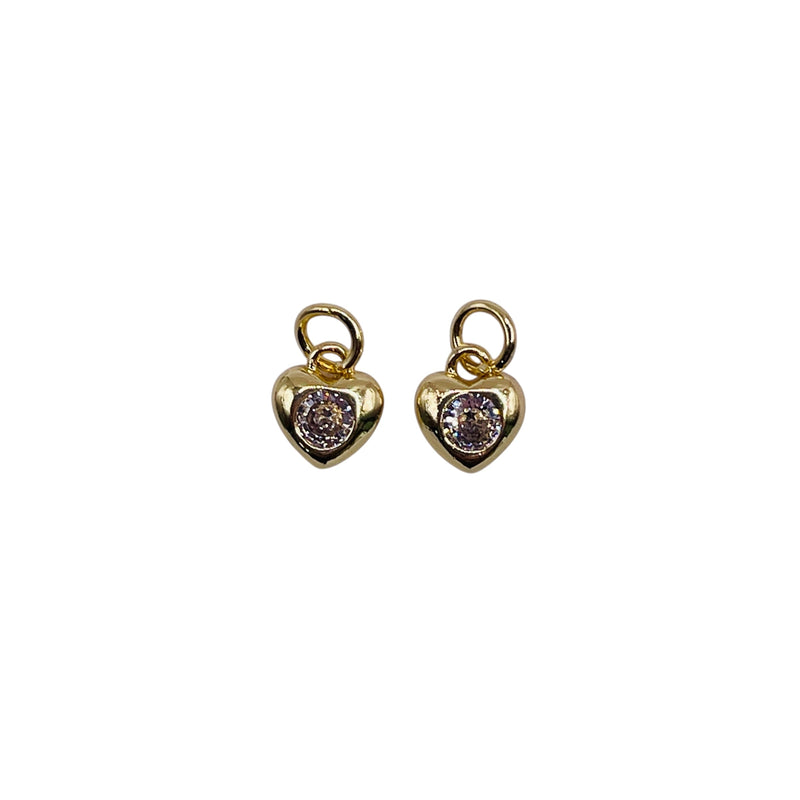 8x7mm Heart Charm