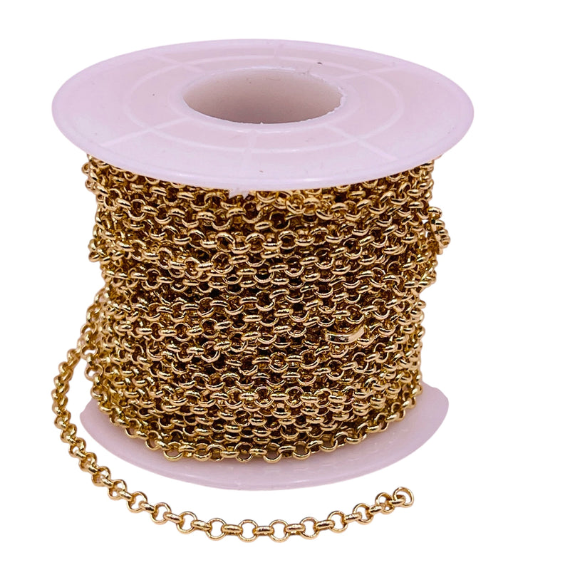 Losolo 3mm Chain 18K Gold Plated