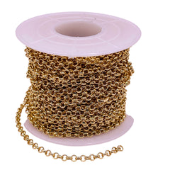 Losolo 3mm Chain 18K Gold Plated