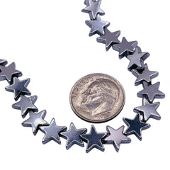 Beadorea Live: BL34 9mm Star Hematite Rhodium