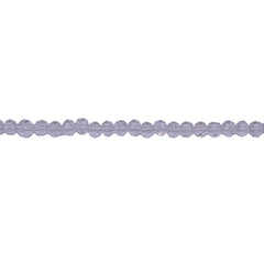 3mm Thunder Polish Glass Crystal Roundel Cut Crystal