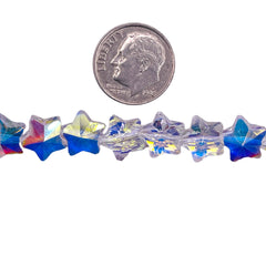 10mm Star Glass Crystal Super AB