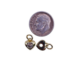 8x7mm Heart Charm