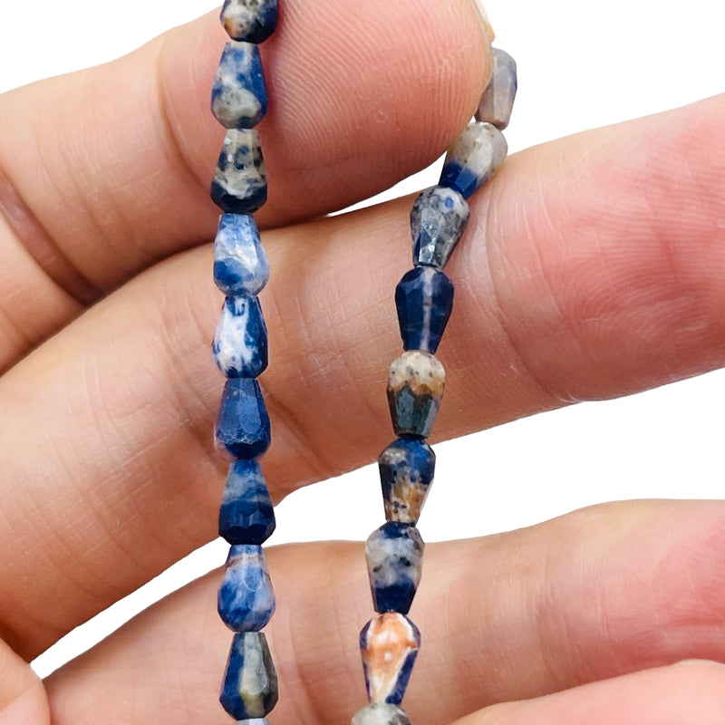 6x4mm Tear Drop Sodalite