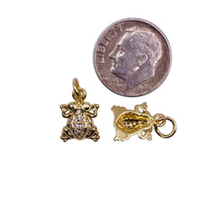 12x9mm Frog Charm