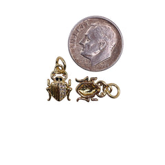 12x8mm Beetle Charm
