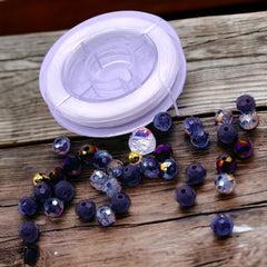 Thunder Polish Glass Crystal Lavender Bead Kits