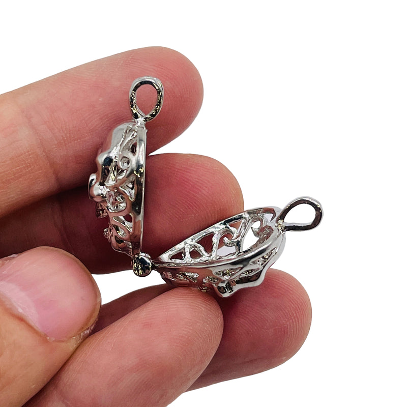 30x20mm Skull Cage Pendant