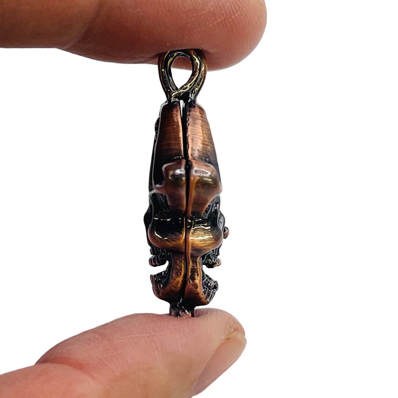 38x33mm Skull Cage Pendant