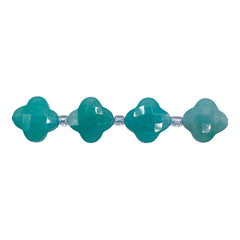 11mm Clover Cut Amazonite