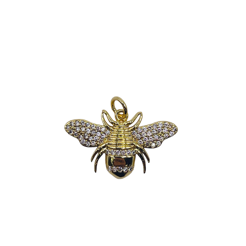 22x15mm Charm Bee