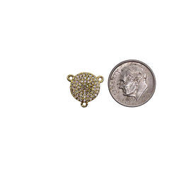 12mm Round Charm