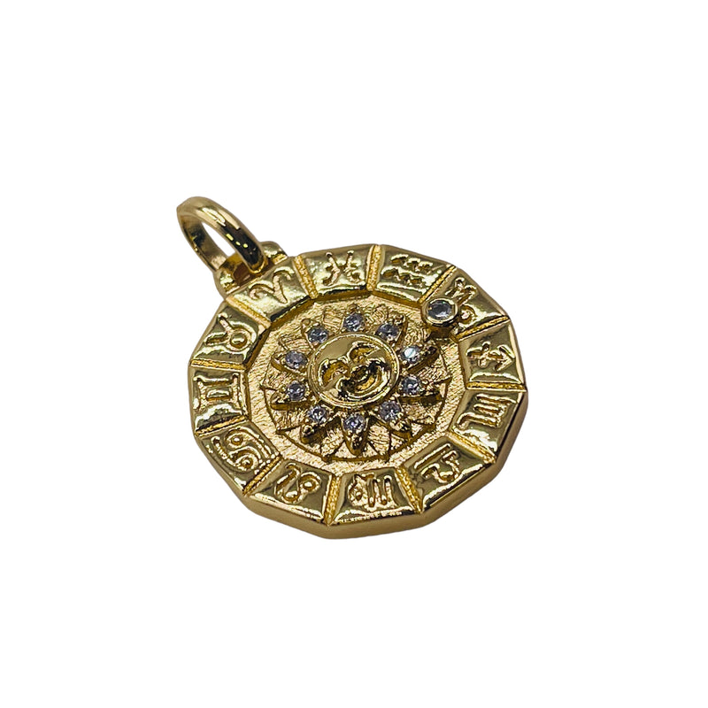 25mm Charm Sun