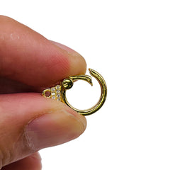 14mm Rhinestones Clasp