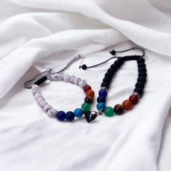 Life of Attraction Chakra Bracelet for couple