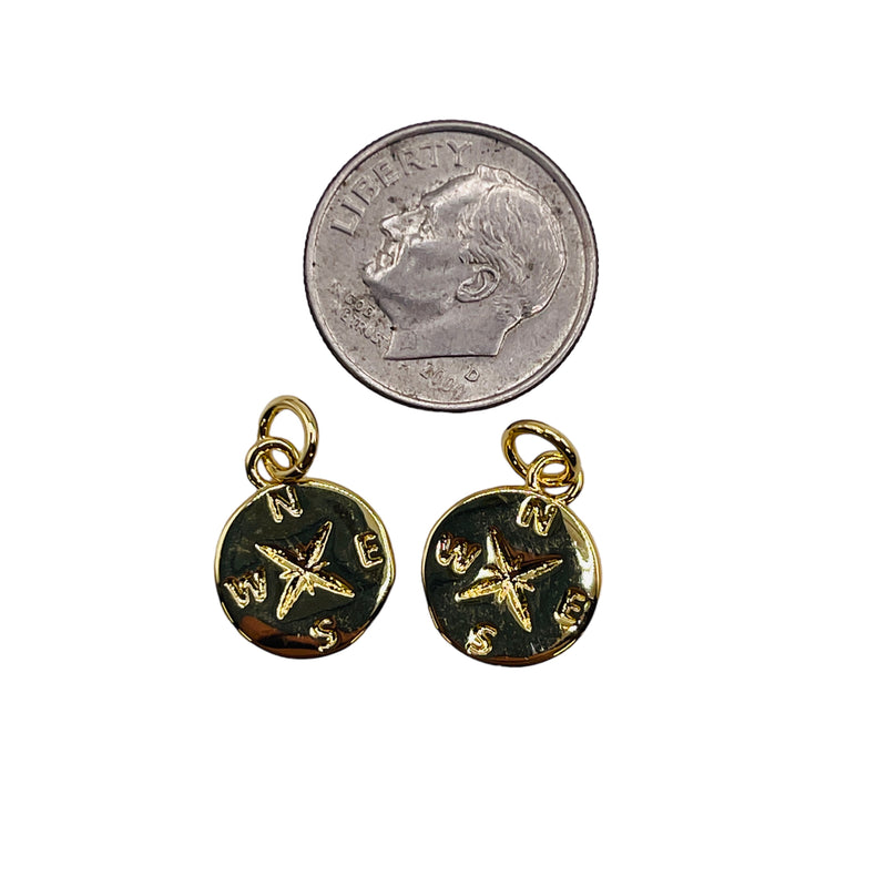 12mm Charm Compass