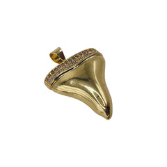 26x18mm Charm Shark Tooth