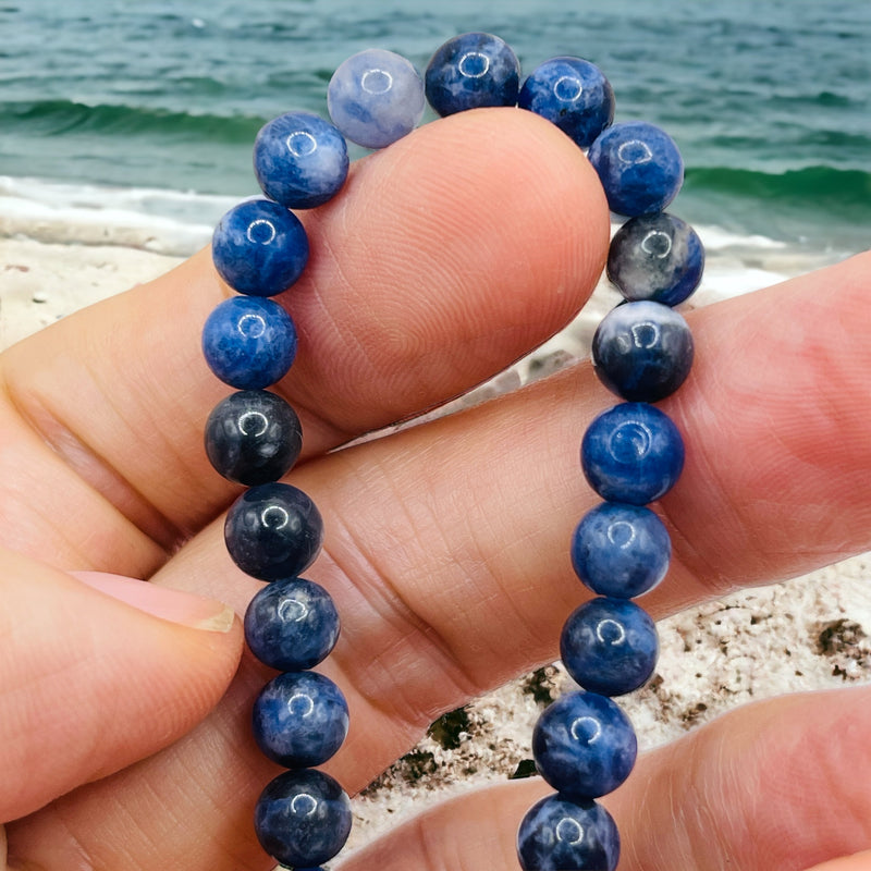 6mm Round Sodalite