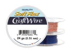 Soft Flex Craft Wire 24ga Silver Plated