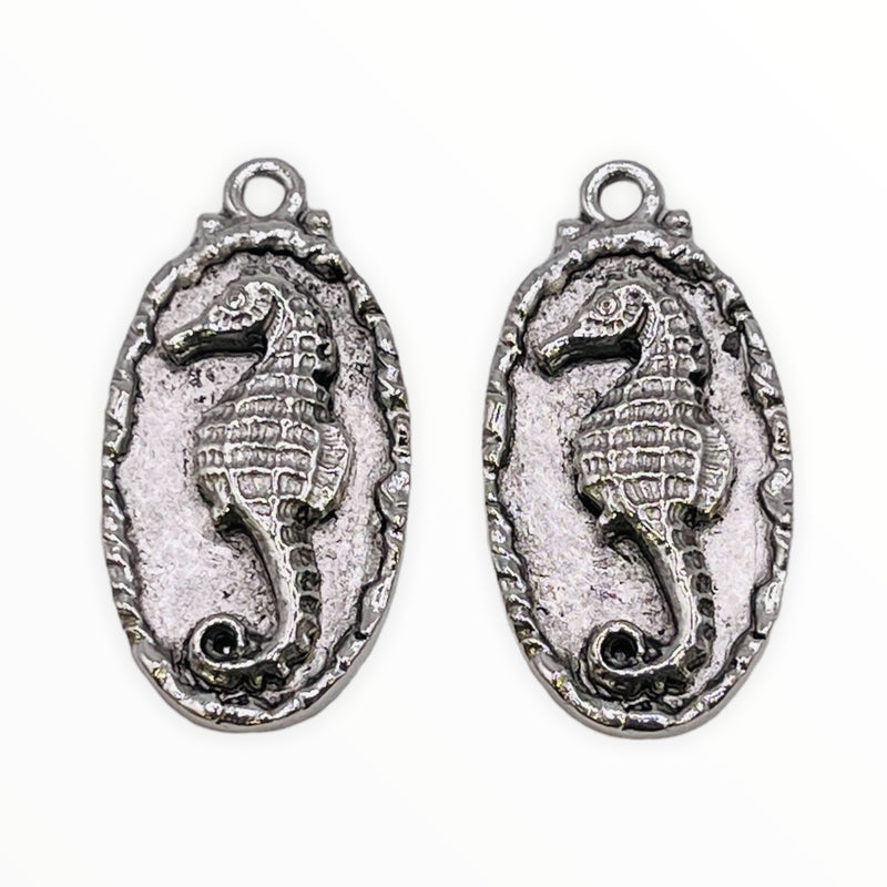 Seahorse-Vintage Silver