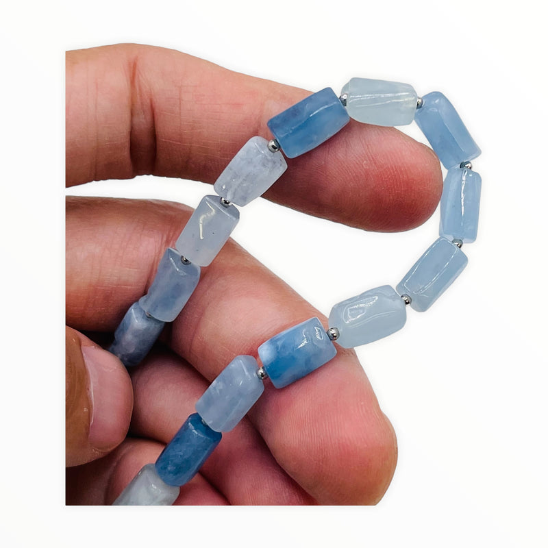Rectangle Hand-Cut Aquamarine