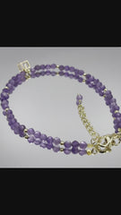 Amethyst Elegant Bracelet - Ready 2 Wear