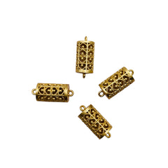 21x9mm Connector-Satin Gold Plated