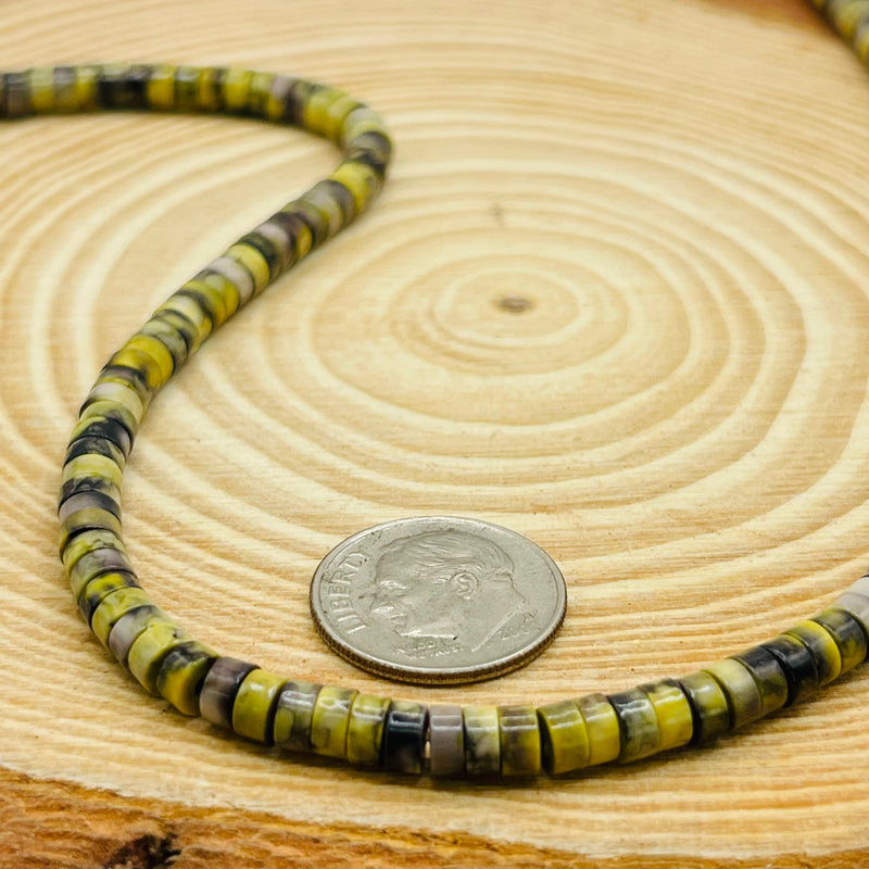 4x2mm Disc Dyed Agate