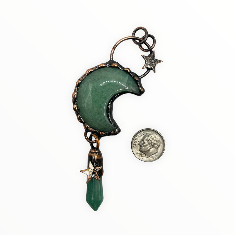 Green Jade Handmade Pendant