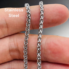 3mm Snake Chain Stainless Steel