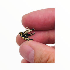 Swallow Charm-Gold Plated