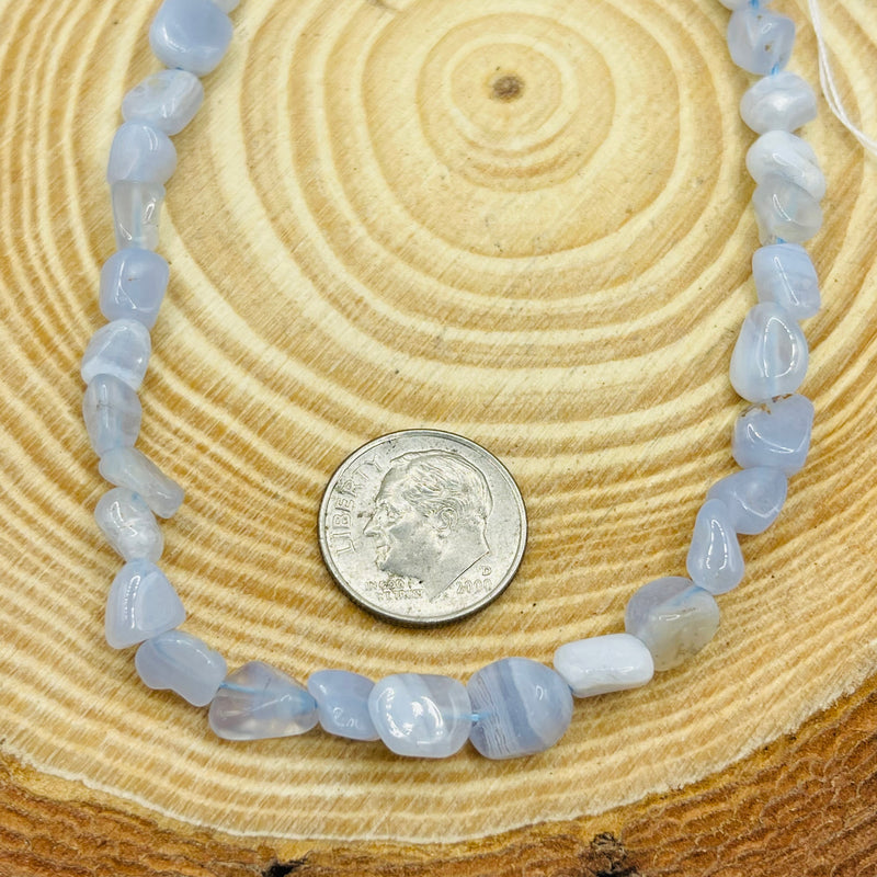 6 to 9mm Nugget Blue Lace Agate
