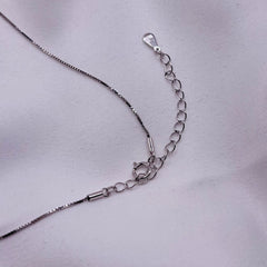 Sterling with Rhodium Floating Pearls Necklace