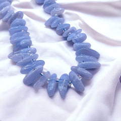 8 to 16mm Chip Blue Lace Agate